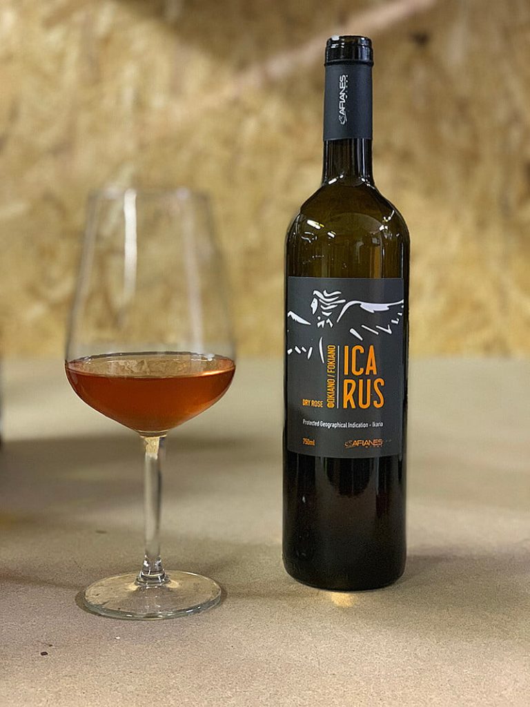 icarus wine story